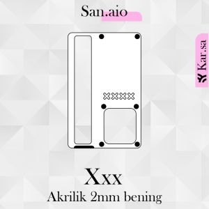 Backdoor saen Akrilik Karsa (BELAKANG)