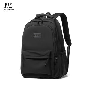 LouisWill Backpack Shoulder Bag Laptop Backpack Large Capacity Backpack Casual Shoulder Bag Travel Bag Student backpack Wear-resistant Lightweight Backpack for Men and Women