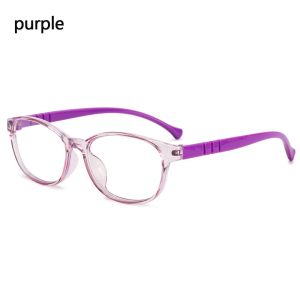 NOBLEE Clear Lens Eyewear Computer Online Classes Kids Glasses Comfortable Eyeglasses Anti Blue Light Ultra Light Frame