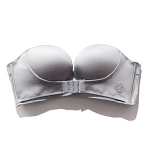 Strapless Front Closure Bra Strapless No Wire Underwear One-piece Invisible Wedding Dress Womens Bra