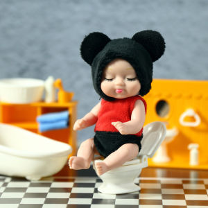 Little Baby Sleep Doll Simulation Rebirth Soothe Doll Girl Toys Sleeping Baby Clothes Accessories