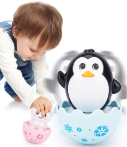 Đồ Chơi Trẻ Em Thú Lật Đật Cute Nhựa ABS An Toàn Cho Bé