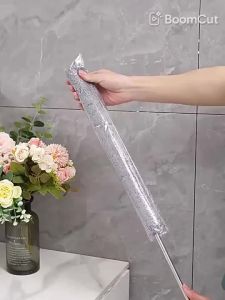 1pc Extendable Ceiling Fan Duster With Cleaning Brush Home Ceiling Dust Cleaner Sweeping Ceiling Wall And Roof Detachable & Washable Ultra-Fine Fiber For Ceiling Fan Kitchen Living Room Bedroom Hallway