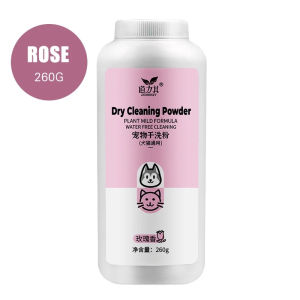 260g Anti-Tick and Flea Pet Dry Cleaning Powder Pet Dry Shampoo Powder 260g For Dog And Cat PAZU
