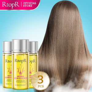 RtopR 3pcs FDA เซรั่ม บำรุง ผม ทรีทเมนบำรุงผม เซรั่มบำรุงผม โตของเส้นผม ซ่อมผมเสีย เรียบลื่นเงางาม ทรีทเม้นท์ผม HERBAL HAIR GROWTH THICK ESSENCE