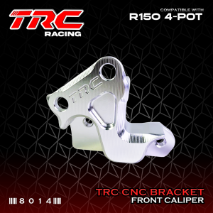 TRC Racing CNC Brake Caliper 4 POT Bracket Only For Raider 150 Carb / Fi 8014