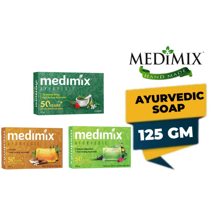 R-MART GROCERIES. Buy MEDIMIX AYURVEDIC SANDAL SOAP FAST ACTING AYURVEDA  :375GM