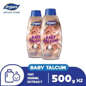 Drypers Baby Talcum (500gx2)