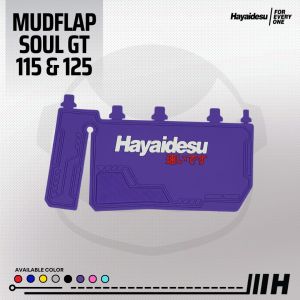 Hayaidesu Mud Flap Mio Soul GT 115 / 125 Aksesoris Variasi Penahan Lumpur