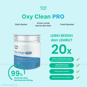 Oxy Clean Pro - Pemutih Pakaian / Penghilang Noda / Pencerah Pakaian OxyAsh 500 gr by Kimiamart.id