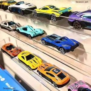 [COD] Season pet กล่องโชว์รถอะคริลิคใสสำหรับเด็กโมเดลรถของเล่นชั้นเก็บของติดผนังกันฝุ่น