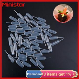 100pcs Plastic Squeeze 4ml Transfer Dropper Disposable Pipettes For Cupcake