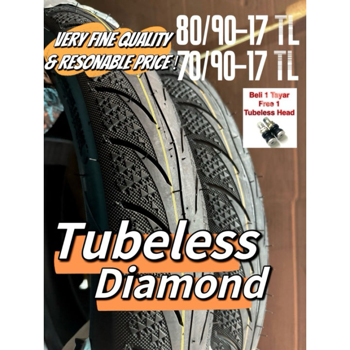 7090 17 8090 17 Diamond Maxxis Amt Tayar Tubeless Best Quality Budget