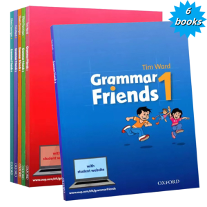6 Books1-6 Oxford Grammar Friends In English For Kids English Reading Picture Book for Primary School Workbook Textbook