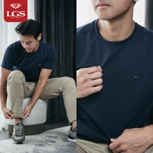 LGS - Kaze Collection - Kaos Pria Lengan Pendek Katun - Kaos Polos Bertekstur  - Color Series - Slim Fit - JTS.322.S3520F.04.C