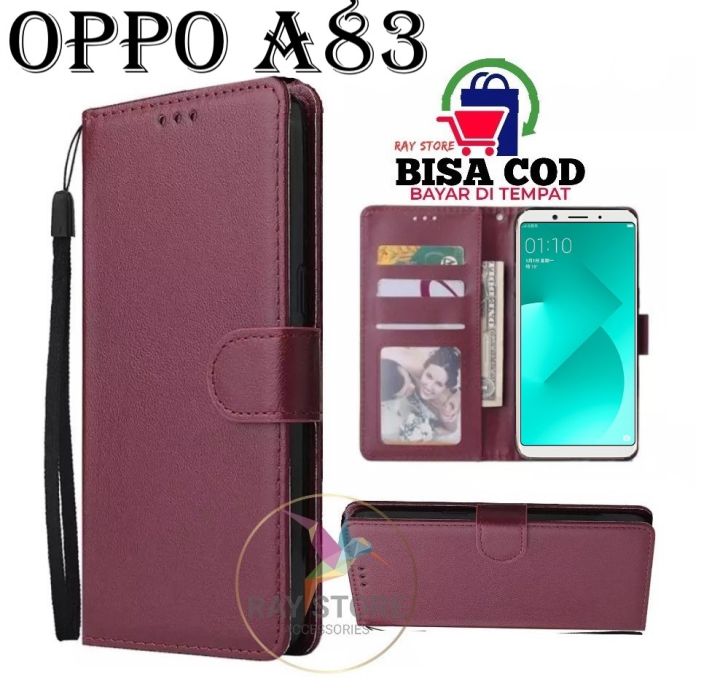 Amazon Oppo A83 Back Cover Leather A83 Flip Cover Oppo A83 Leather