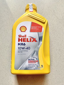 Oli Mobil Shell Helix HX6 1 Liter 10W-40 | OLI SHELL HX6 1000ml