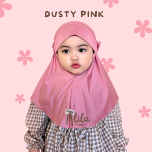 ALILA Hijab - Jilbab Anak Bayi Bergo Ricis 1-3 TH / Hijab Instan Baby / Kerudung Bergo Ricis Anak Perempuan