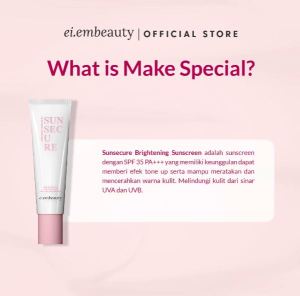 OKE - EIEM BEAUTY SUNSCREEN 30ML SUNSECURE SPF35++ ORIGINAL BPOM / EIEM SUNSECURE 30ML