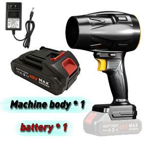 Portable Cordless Electric Air Blower 80000R/min 30W 48V 10000mAh Wireless Leaf Blower Car Dust Remover Cleaner Dust Sweeper Storm Machine