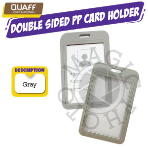 Magic photo (5 pcs) Double Sided ID Holder Vertical | ID Jacket | ID Protector | ID Case for ID Cards (C-104V)