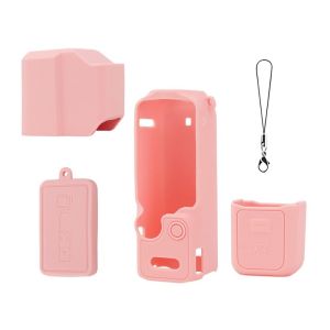 MINIFELE 262 Full Coverage Protective Case Anti-Scratch Silicone Lens Cover Shockproof Screen Proetctor for DJI Osmo Pocket 4P Gimbal Camera Accessories