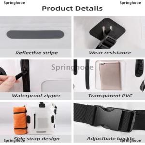 [COD] Springhooe 30L Waterproof Dry Bag Camping Backpack Drift Swimming Large River Trekking Diving Rafting Canoeing Kayak PVC Camping Bag Pack