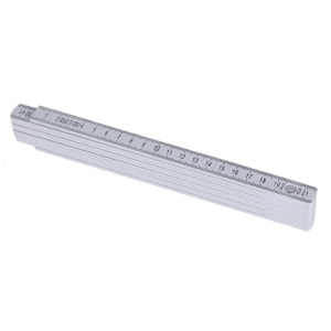 Heavy Duty Folding Ruler Precision Metric Ruler Measurement Tool for Woodworking Plastic Construction Ruler