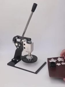 Heavy Duty Manual Die Cutting Press Punching Machine Die Cutter for Leather Fabric Handcraft Cutting