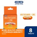 Unilab Enervon Z+ Multivitamins 8 tablets (More Healthy Energy & Stronger Immunity). 