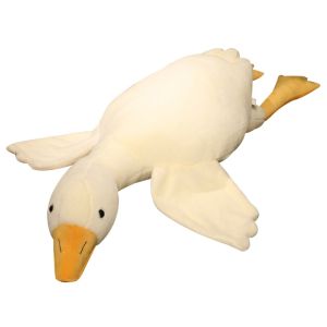 Besar Putih Angsa Bebek Raksasa Mainan Mewah Bebek Lucu Boneka 48CM 90CM 160CM Mainan Kartun