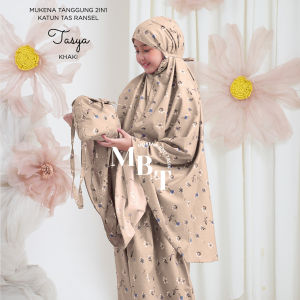 MUKENA ANAK 2IN1 TAS RANSEL KATUN MIKRO TASYA