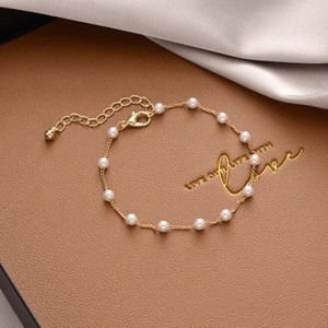 Gelang✨手链饰品 Cute Bracelet 蝴蝶珍珠手链 Butterfly Pearl Bracelet 韩式百搭饰品 Korean Style Elegant Jewelry Women