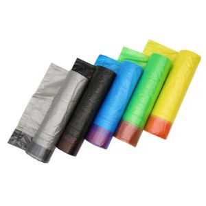 Kantong Plastik Sampah Roll Ukuran 45x50Cm Dengan Tali / Kantong Plastik Sampah / Plastik Sampah