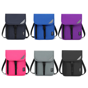 RFIDS Travel Neck Wallet Secure Holder and Money Pouch Adjustable Neck Strap to Keep CashCredit Cards Safe