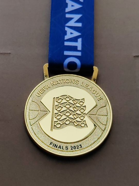 Nations League Final 2023 Winner Champions Spain Gold Medal
