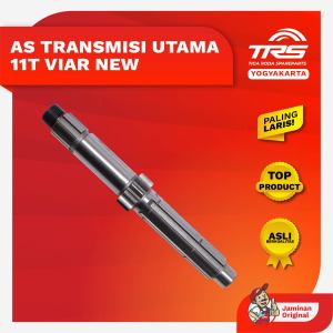 TRS As Transmisi Utama Mainshaft 11t Motor Roda Tiga Viar Karya New 150cc 200cc Tipe Ulir Spareparts Original TRS JOGJA