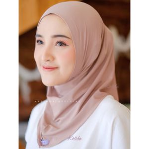 Kerudung Bergo Sport Instan Jersey Non Pad Jilbab Instan Size S Hijab Instan Non Pet Olahraga Zarra