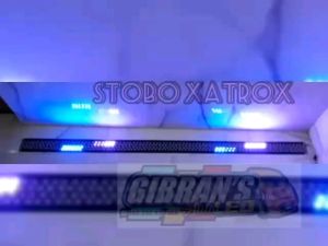 LAMPU STROBO WAVE 4BARIS 12V/24V LED RAPAT