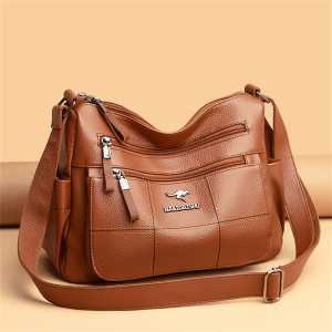 ROSA {{ PROMO SPESIAL..COD }} tas selempang wanita import cashback tas wanita korean stylebarang cuci gudang Tas murah tas wanita besar 2020 Fashion Wanita Bahu Messenger Tas Nylon Oxford Ringan Tahan Air Zipper Paket Kapasitas Besar Pe