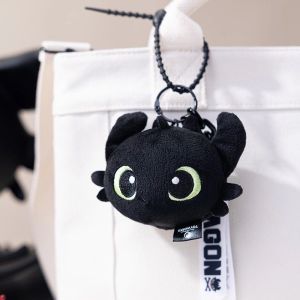 Anime How To Train Your Dragon Plush Doll Keychain Toothless Bag Pendant Doll Birthday Gift