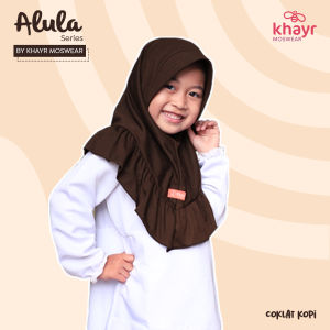 Khayr Moswear Hijab Alula Kids Bergo Syari - Hemat Harga Grosir