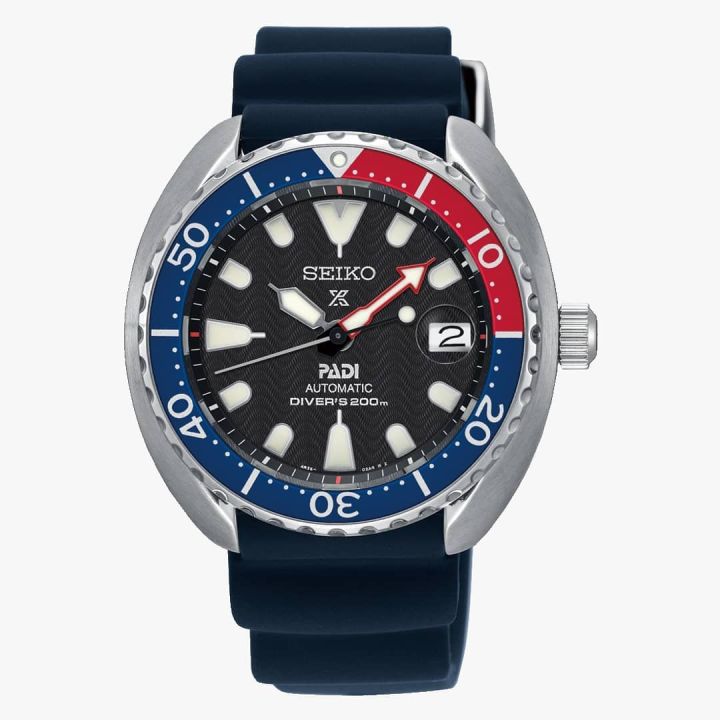 Jam Tangan Pria Seiko Prospex PADI Mini Turtle SRPC41K1 Blue