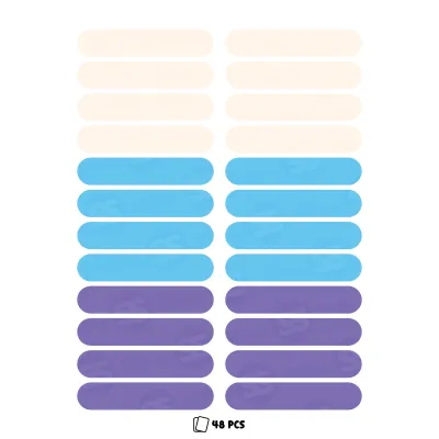 Tritone Mini Children’s Name Labels – Personalized Waterproof Stickers for School Items