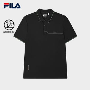 FILA CORE LIFESTYLE WHITE LINE THE GALLERIA VITTORIO EMANUELE II Men Polo T-shirt (Black / Green)