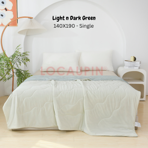 Double Sided Cooling Blanket ChillMax Super Soft Beddings with Cooling Technology Skin Friendly Nylon and Polyester