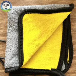 Khăn lau xe chuyên dụng Microfiber siêu thấm đa năng không bị sơ rối - Màu ngẫu nhiên