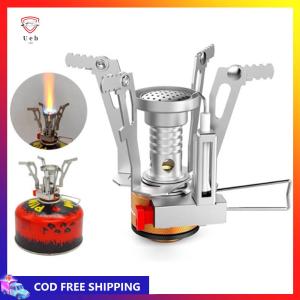 3000W Portable Gas Furnace with Piezo Camping One-piece Gas Stove Tourist Camping Burners for Camping Hiking