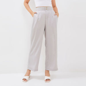 QUEENTIN Celana Wanita Panjang Kulot 1128 Polyester Polos