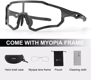 RockBros Polarized Cycling Sunglasses: UV Protection & Lightweight Design